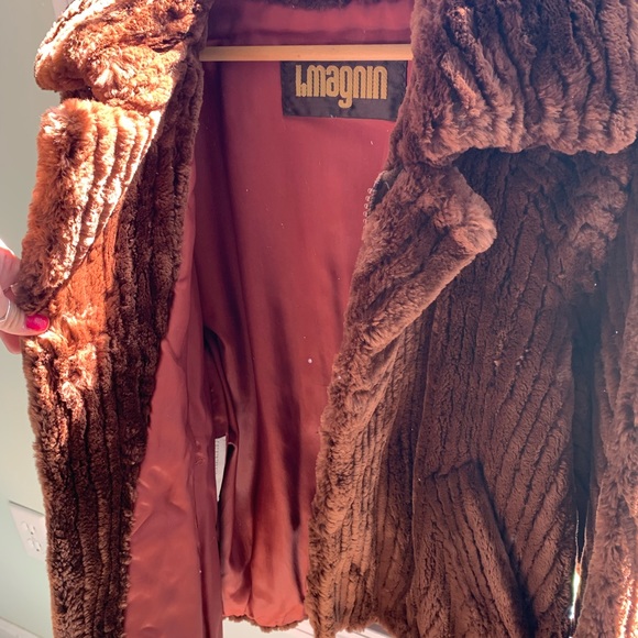 Vintage ⚡️ I.Magnin Fur Coat - Picture 4 of 10